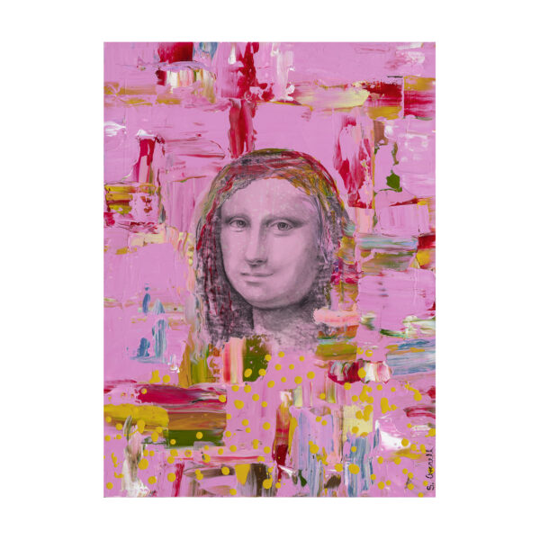 Pink Plaid Mona | gallery Sausalito